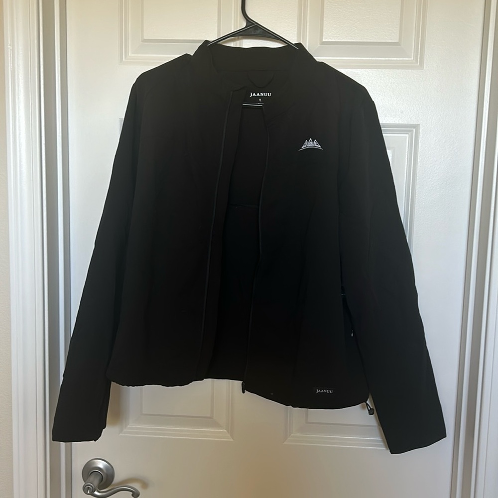 JAANUU Black Scrub Jacket - Still With Tags